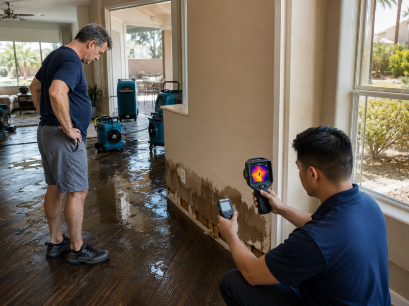 What Mesa homeowners should know about water damage restoration